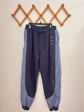 Nike blue track pants Size S